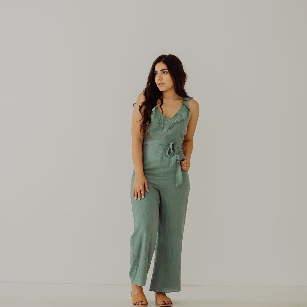 Green Jumpsuit